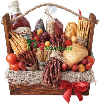 Ящик с мясом и рыбой «Пикант»